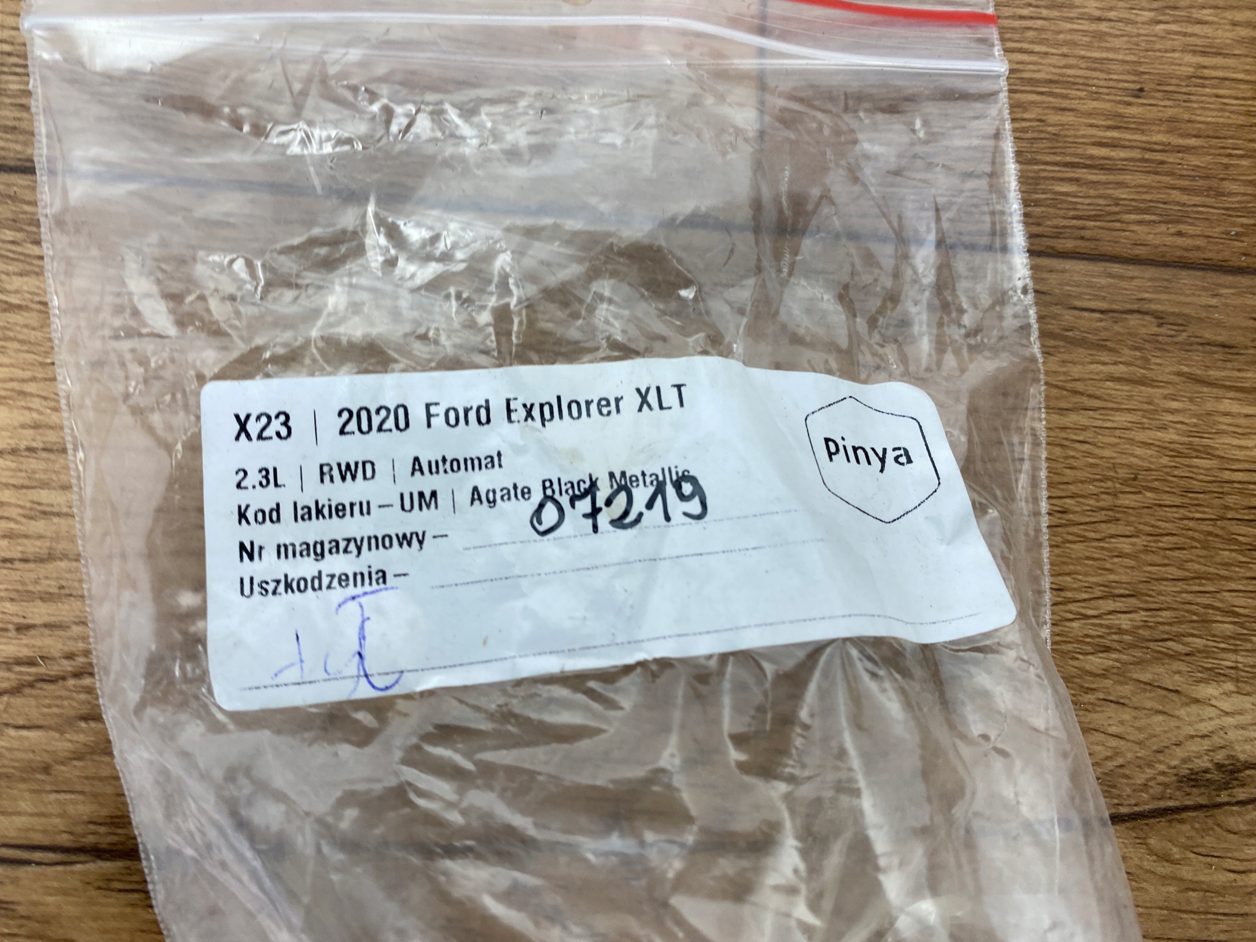 screw zbieznosci springing rear part Ford Explorer 2020+ USA