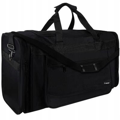 Torba podróżna czarna 70L 70x29x32 cm