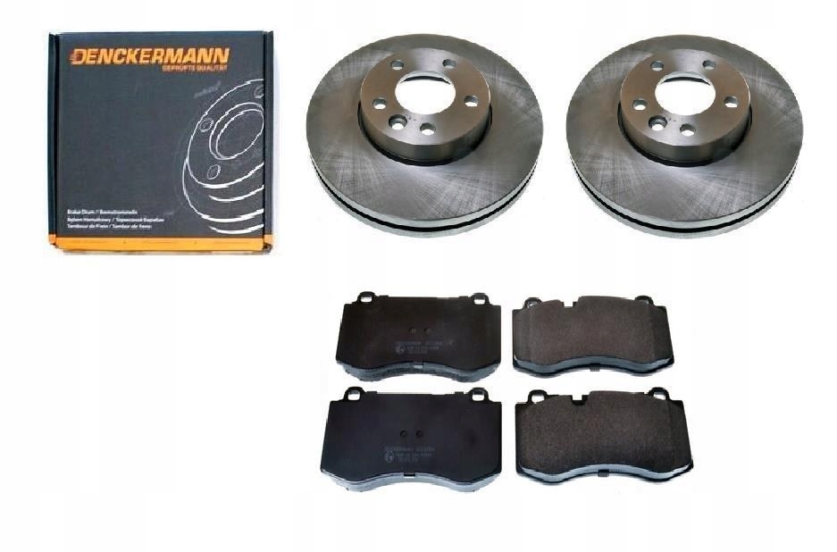 Kotouče Mercedes S W221 Přední 350 MM Sada.