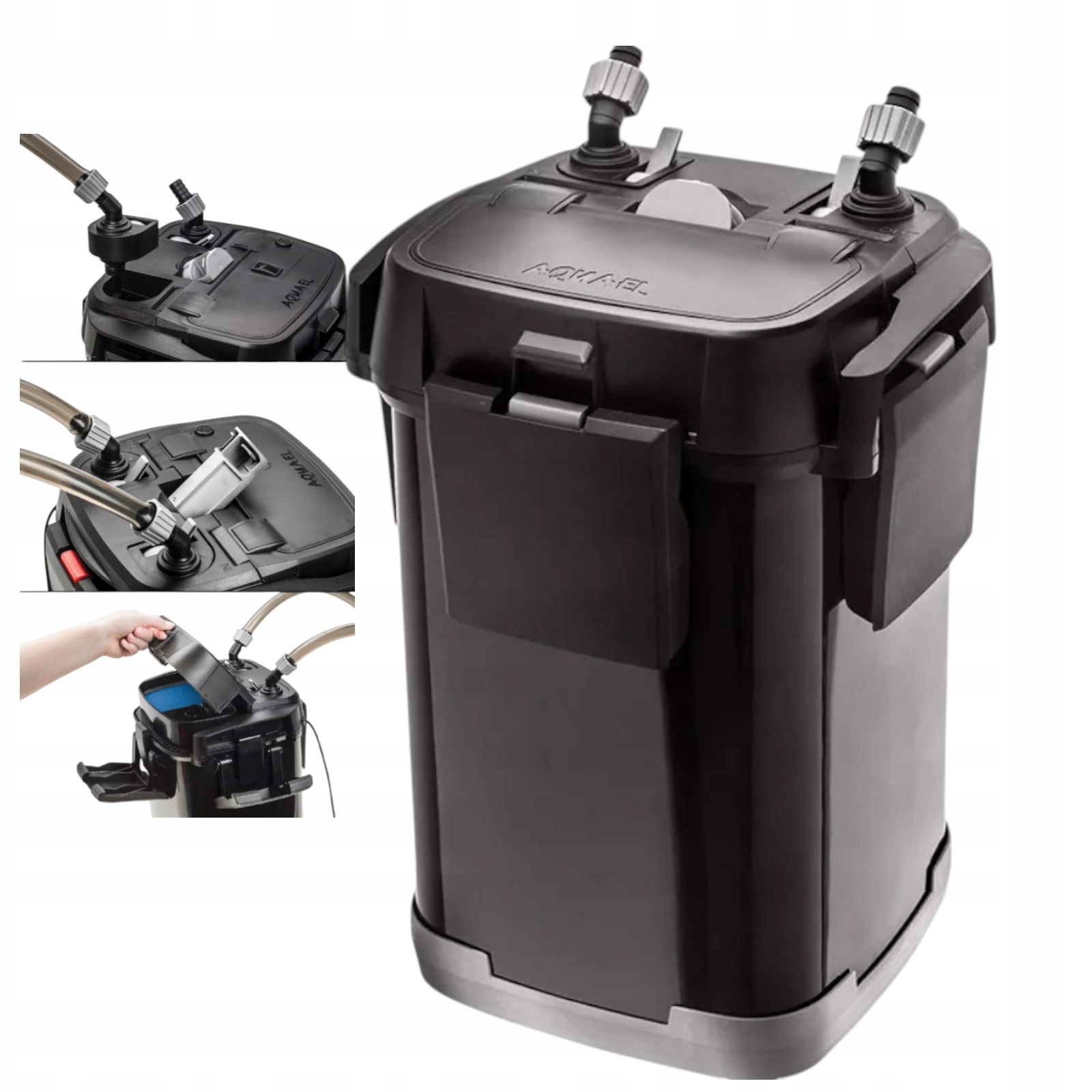 Wydajny filtr kubełkowy nowej generacji do akwarium 250–450 l