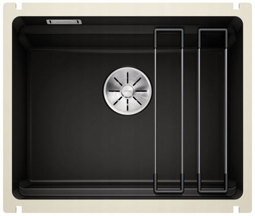 Blanco ETAGON 500U 525155 ceramika czarny+syfon