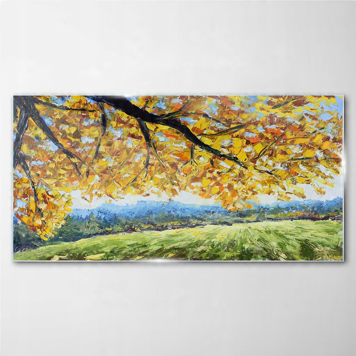 

Foto-obraz szklany Drzewo liście jesień 140x70 cm