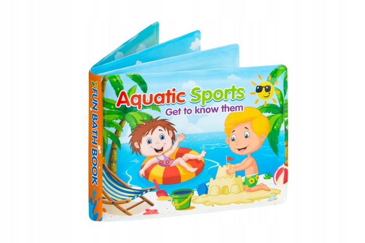 

Miękka książeczka edukacyjna z piszczkiem kąpiel