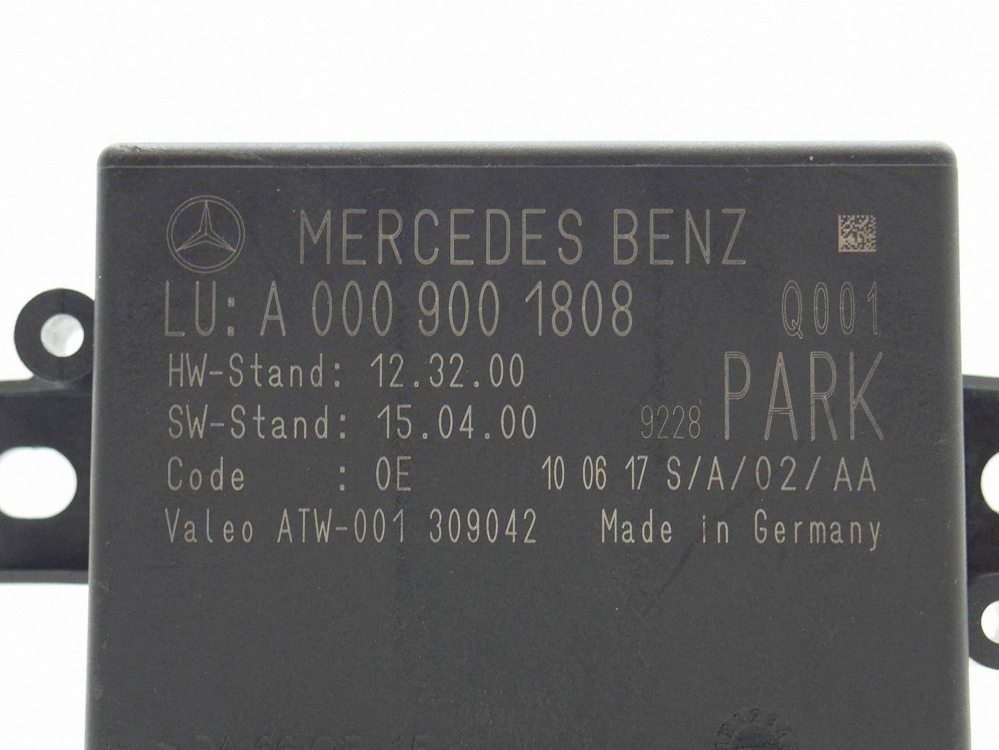 module unité de commande électronique uce capteurs stationnement PDC MERCEDES C W205 A0009001808