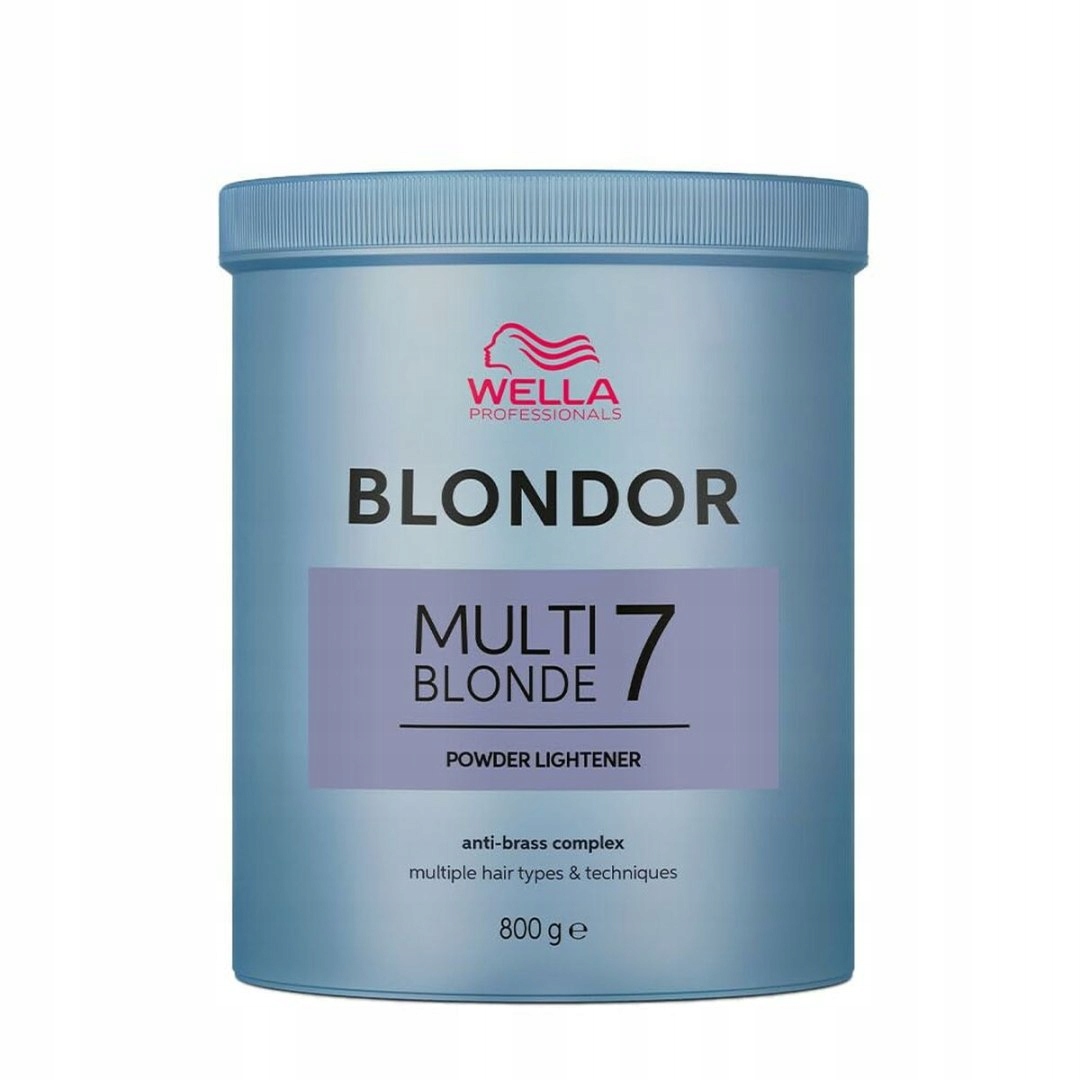 Rozjasňovač na vlasy Wella Blondor Multi Blonde 7 Powder 800 g