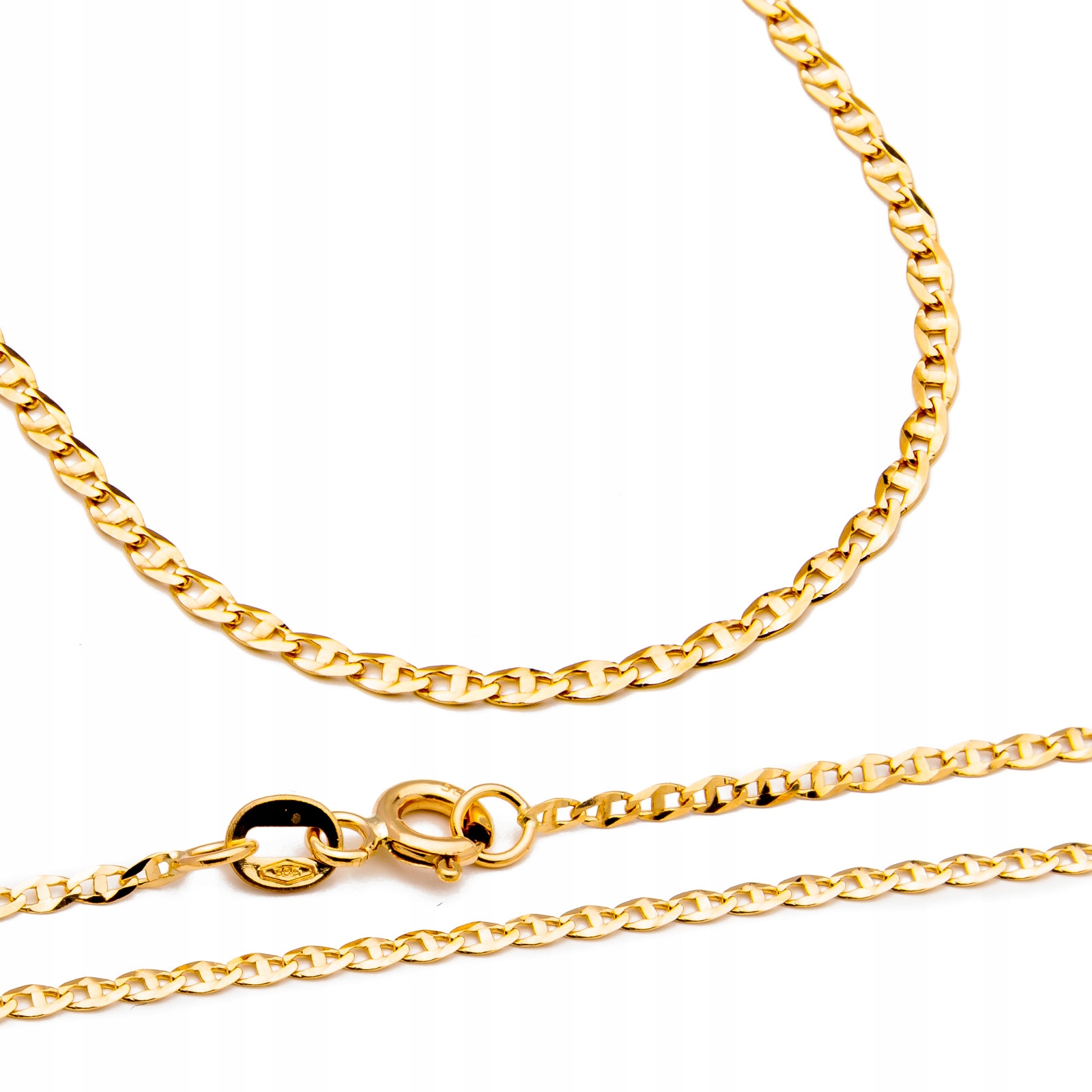 Zlatý řetízek typu Gucci 585, 50 cm, dámský, pánský