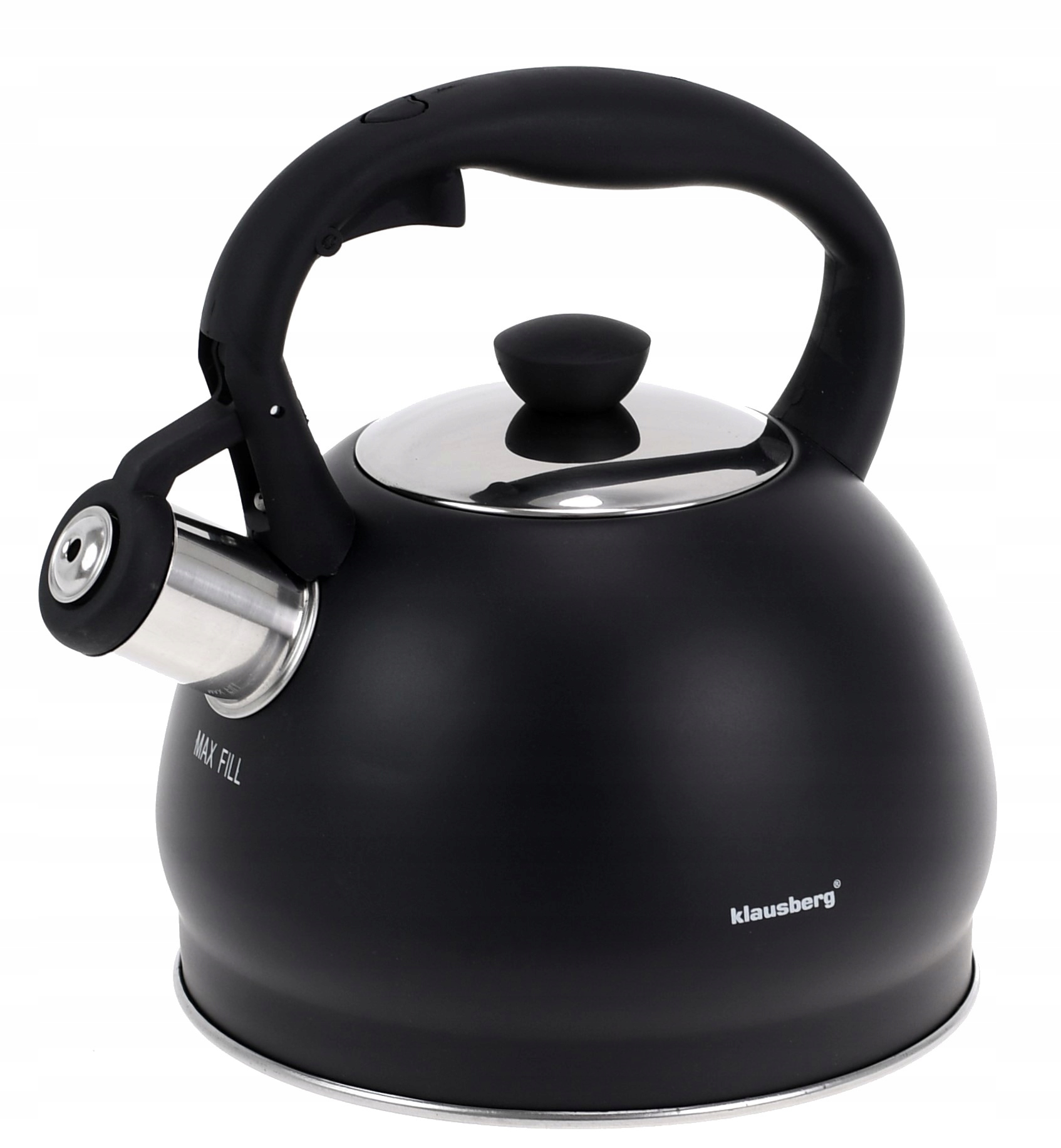 

Czajnik Stalowy 2 L z Gwizdkiem Klausberg 7428