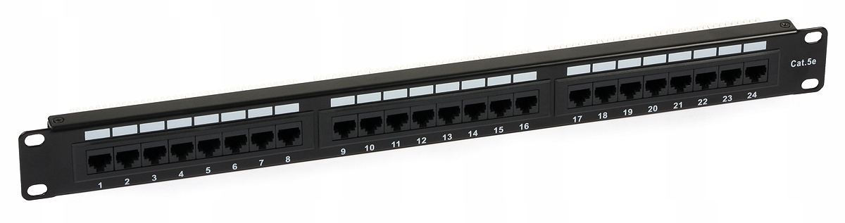 Patch Panel 24 portů kat.5e RJ-45 Signal