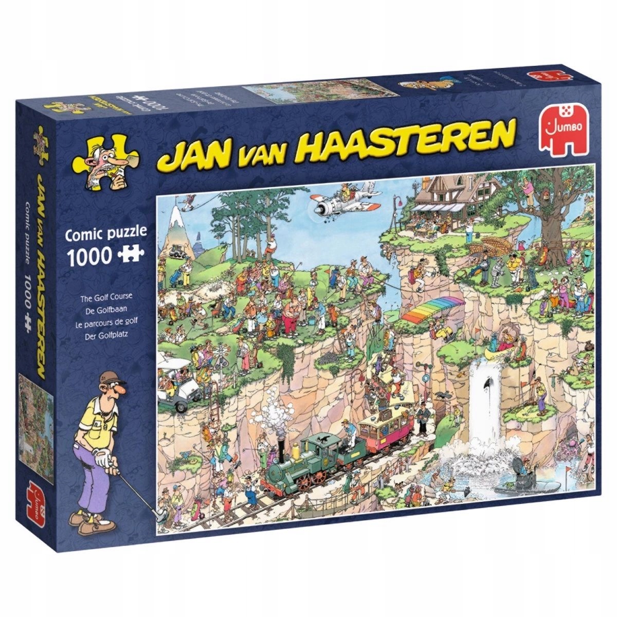 Puzzle Jumbo Jv Haasteren The Golf Course unikalny wzór 1000