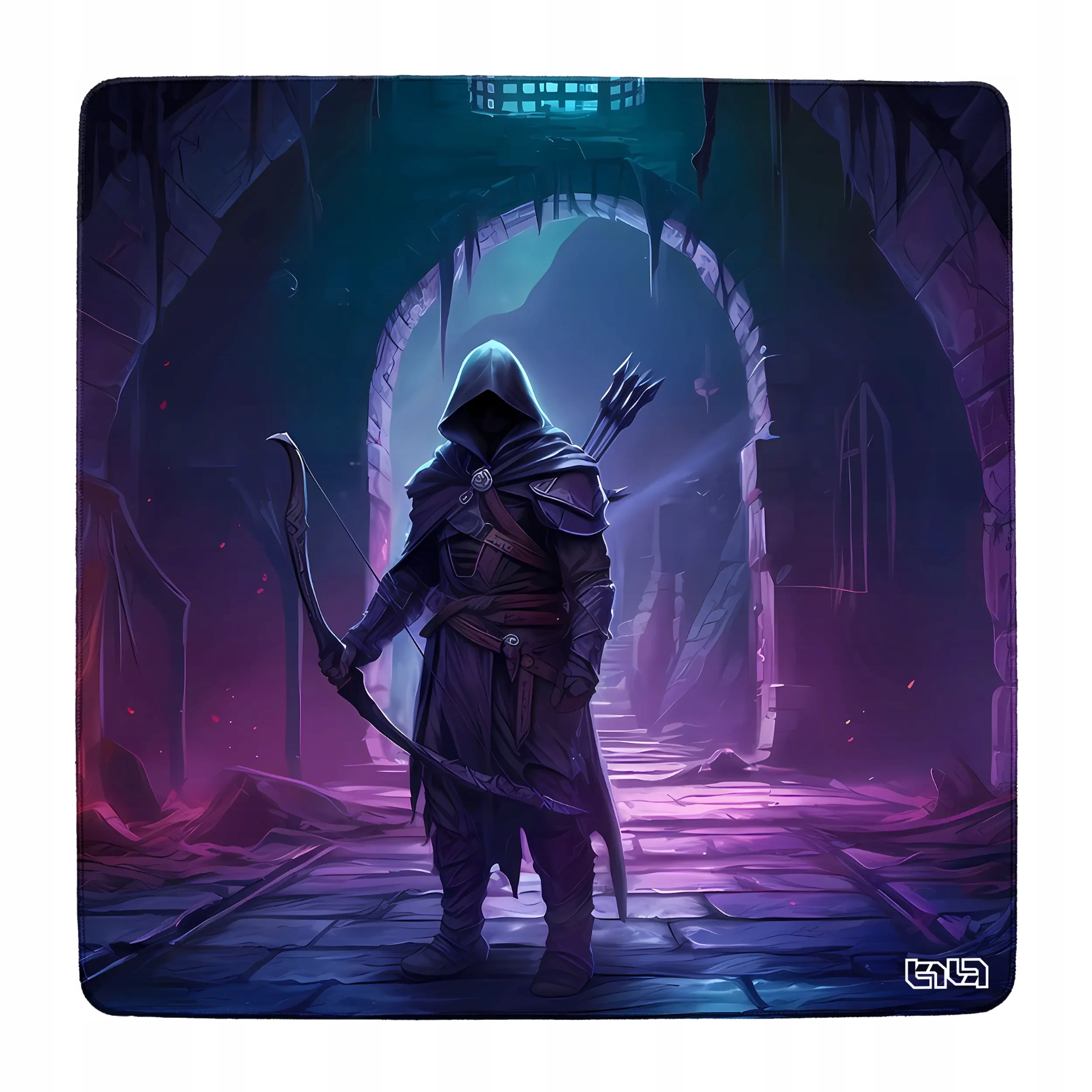 Mata Pod Fotel Odważny Strzelec 100x100 Tilt Antypoślizgowa Ergonomiczna