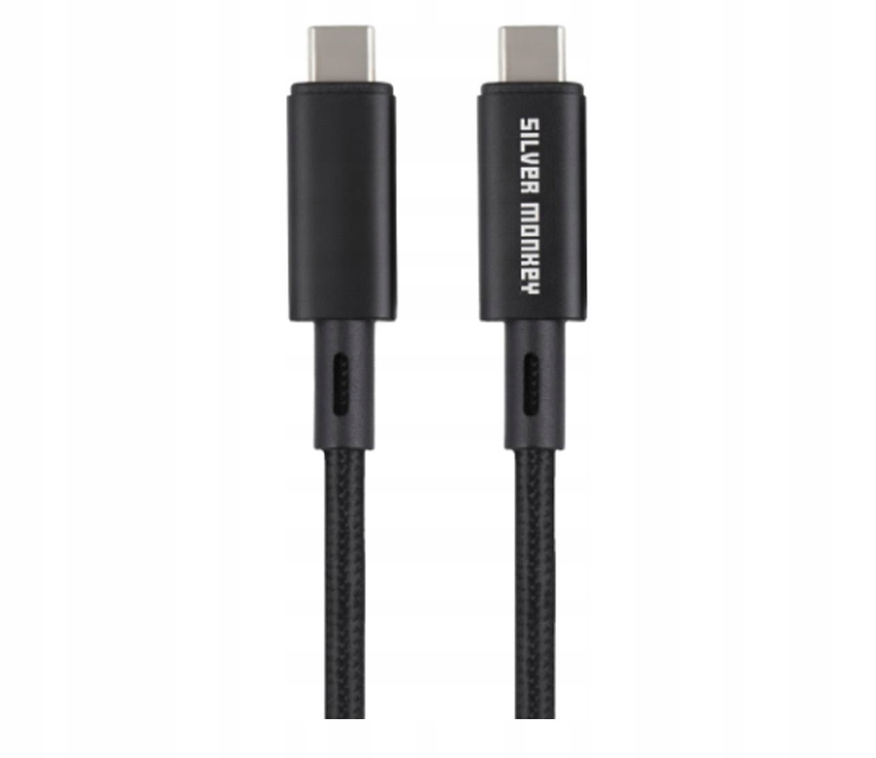Silver Monkey Kabel Thunderbolt 4 240W 40Gb 1m