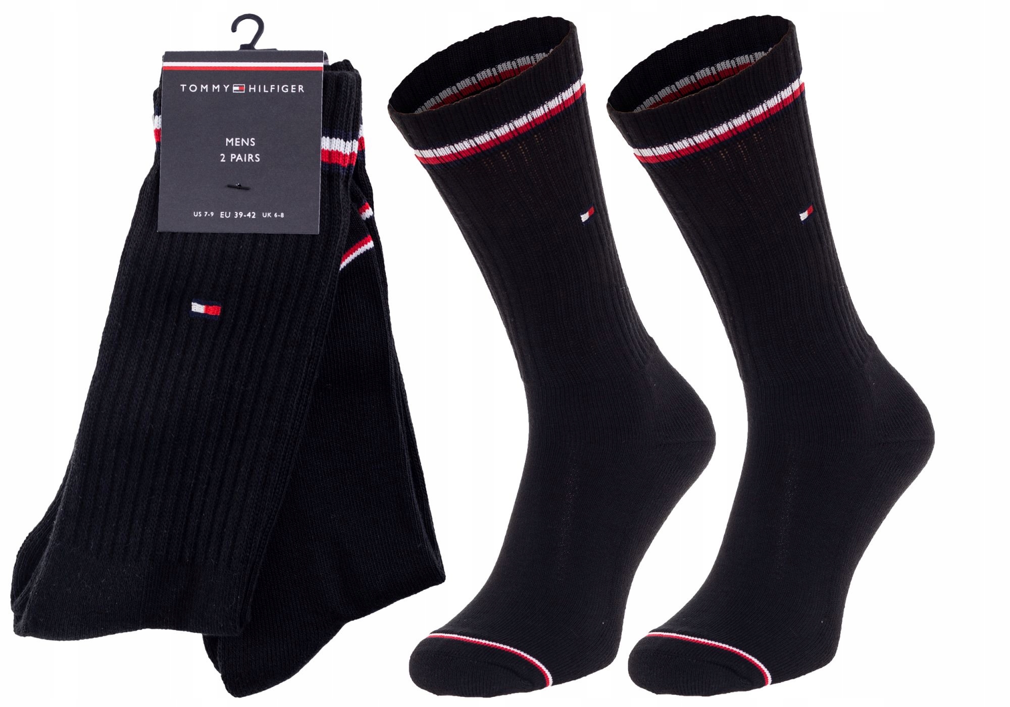 

Tommy Hilfiger Męskie Długie Skarpety 2P R: 47-49
