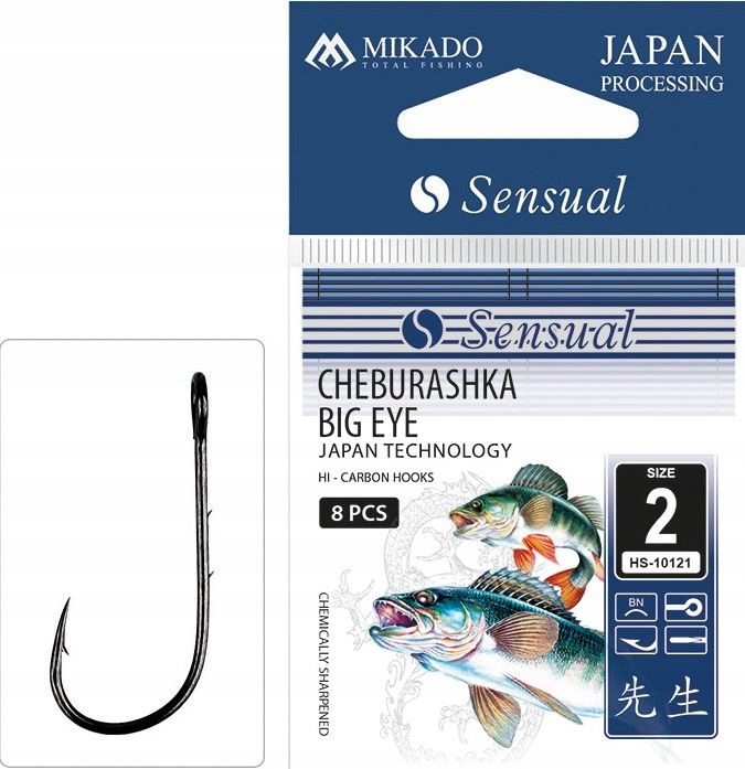 Haczyki Mikado Sensual Cheburashka Big Eye 6 Bn
