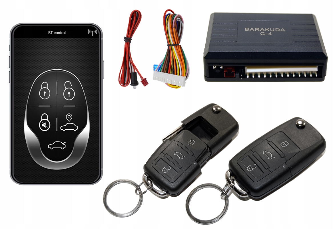 

Sterownik Zamka Piloty Smartfon Bluetooth Barakuda