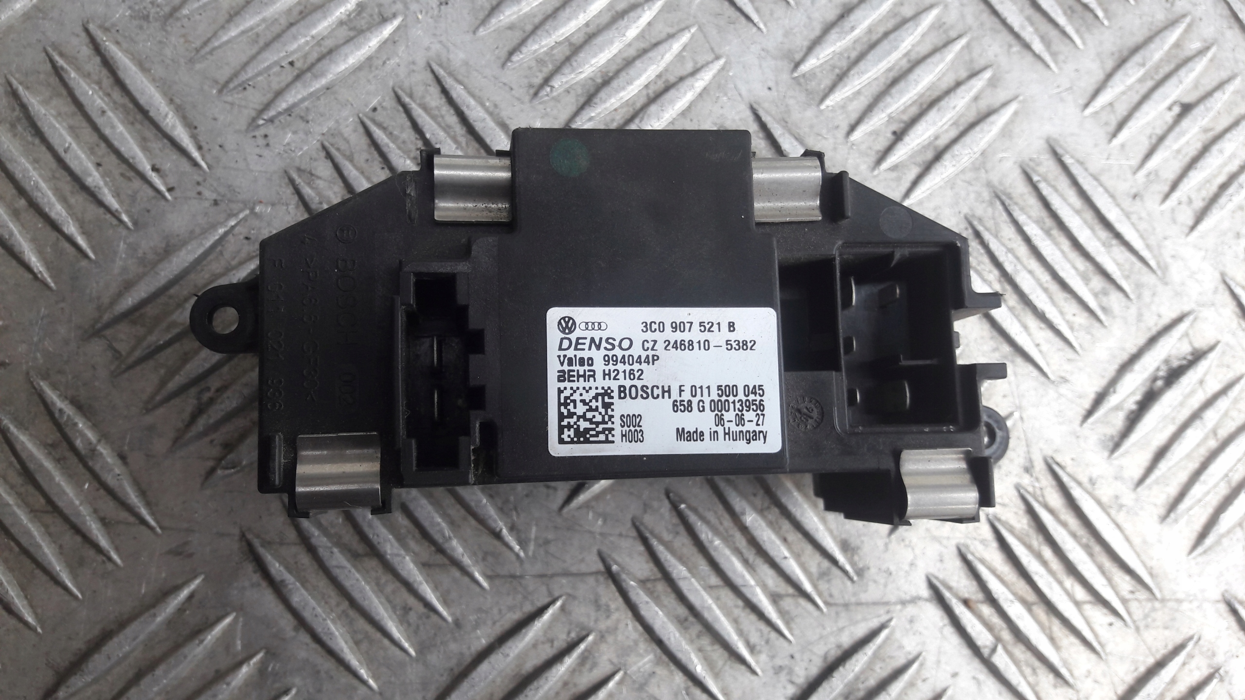 VW TOURAN PASSAT B6 gebläsewiderstand 3C0907521B