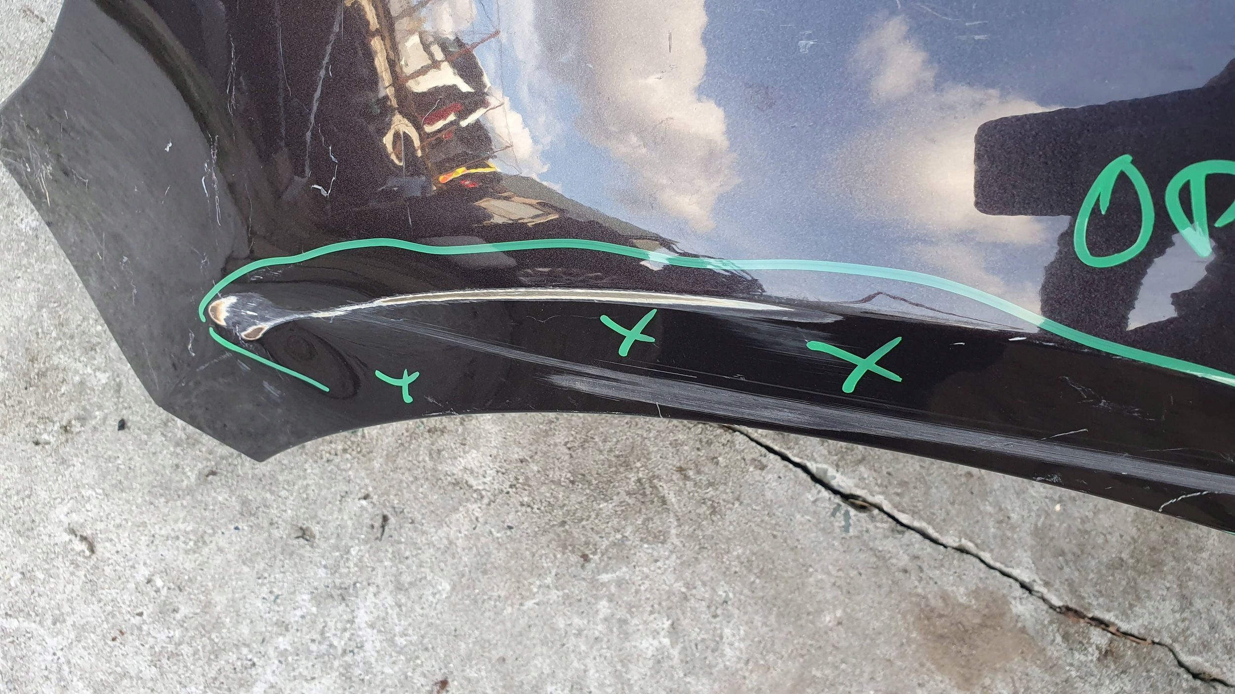 KIA Optima 4 IV 15- left fender front front €