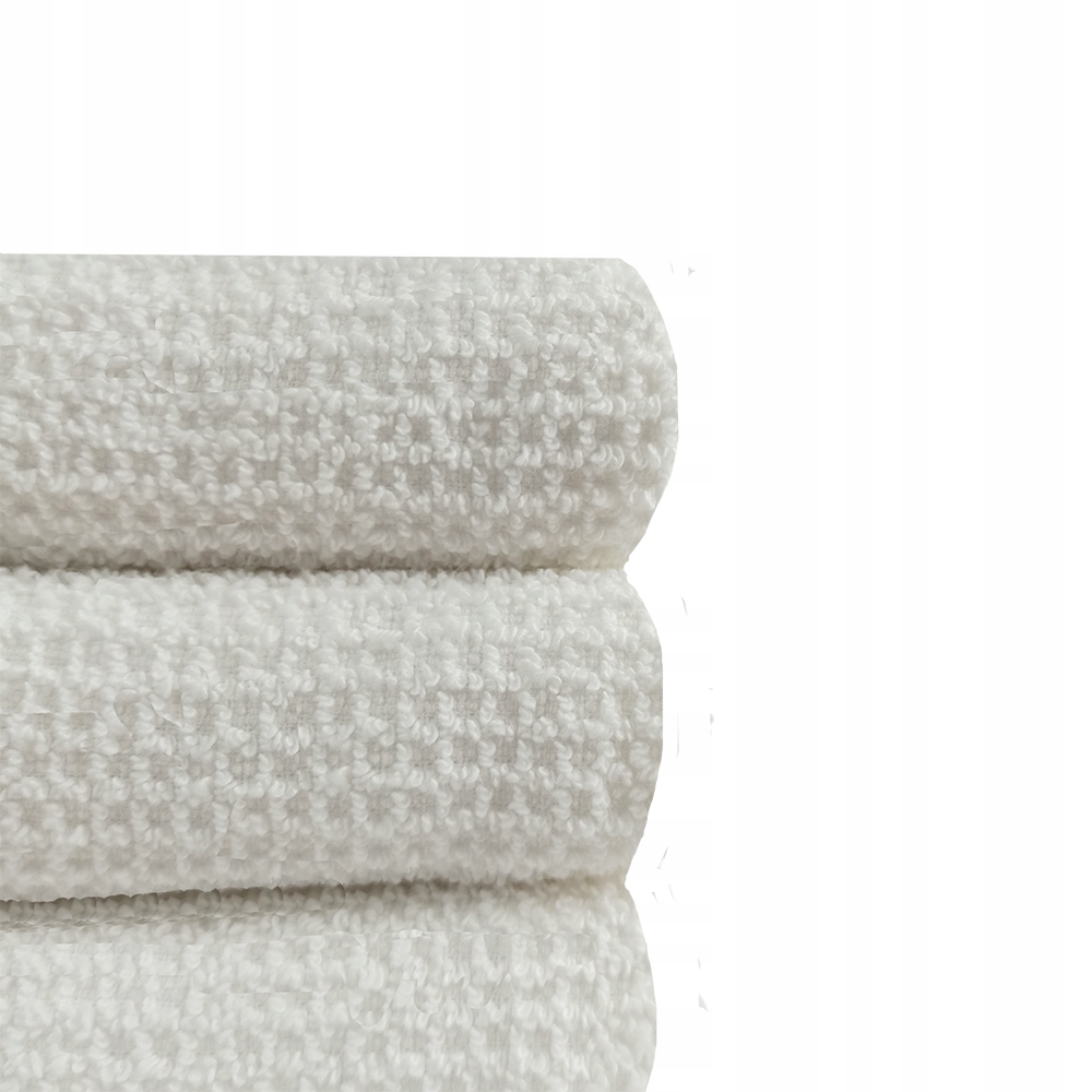 Ręcznik Wafel-terry 100x220cm 100% bawełna 360g/m2 Wyjątkowo Lekki Biały