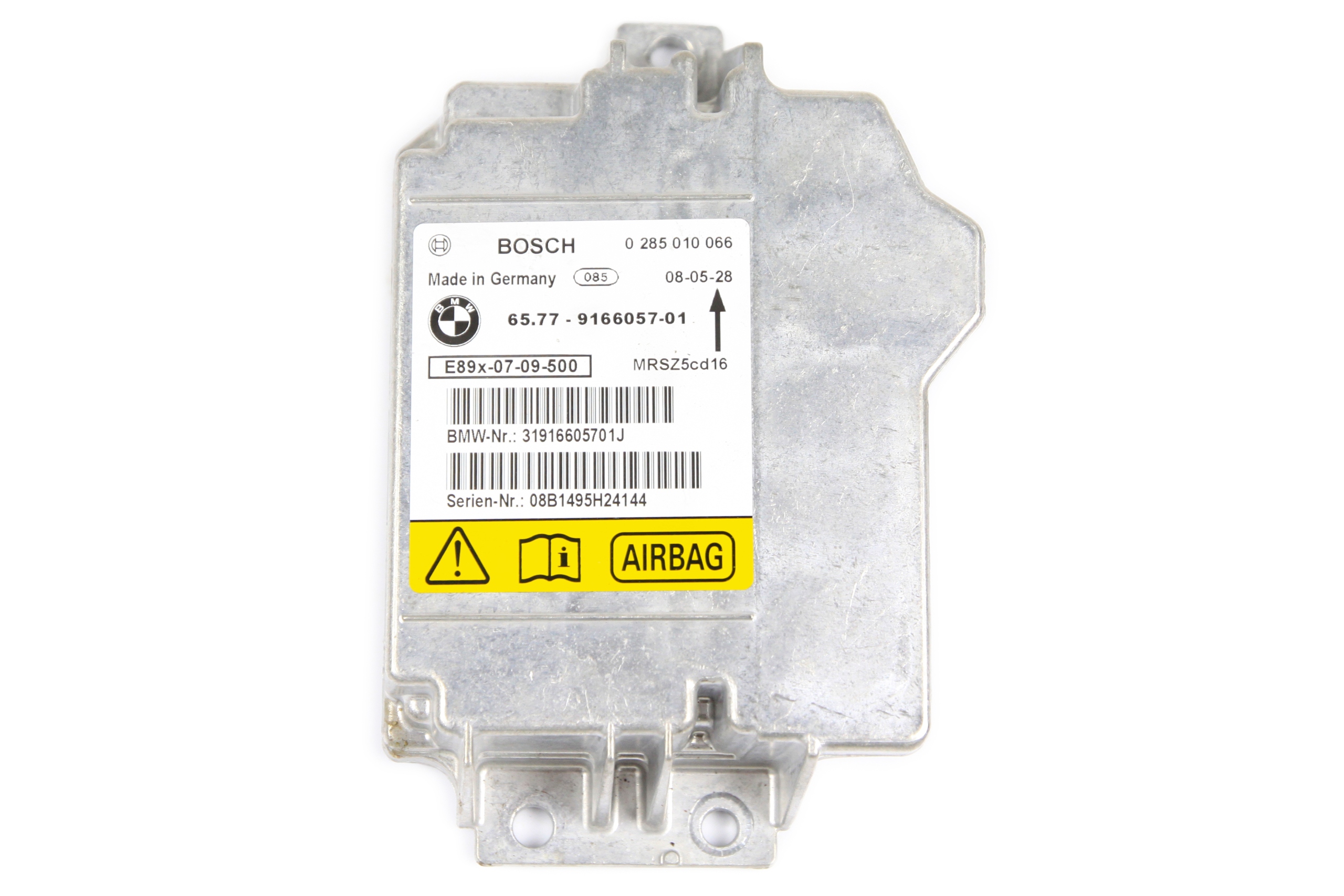 Moduł sensor poduszek AirBag sprawny BMW E90 E87