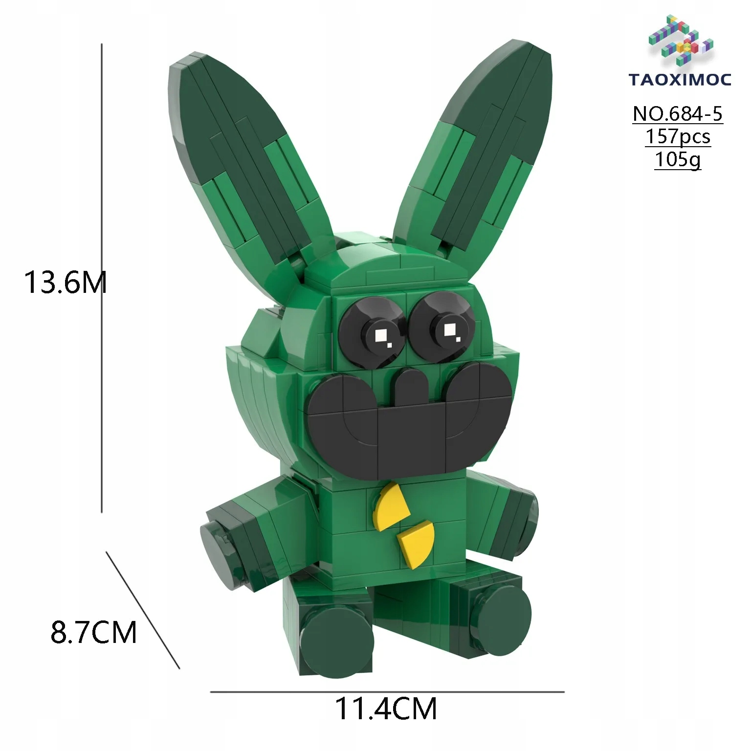 Poppy 3 Smiling Critters Playtime Building Blocks kurom Action Figure Game Wiek dziecka 7 lat +