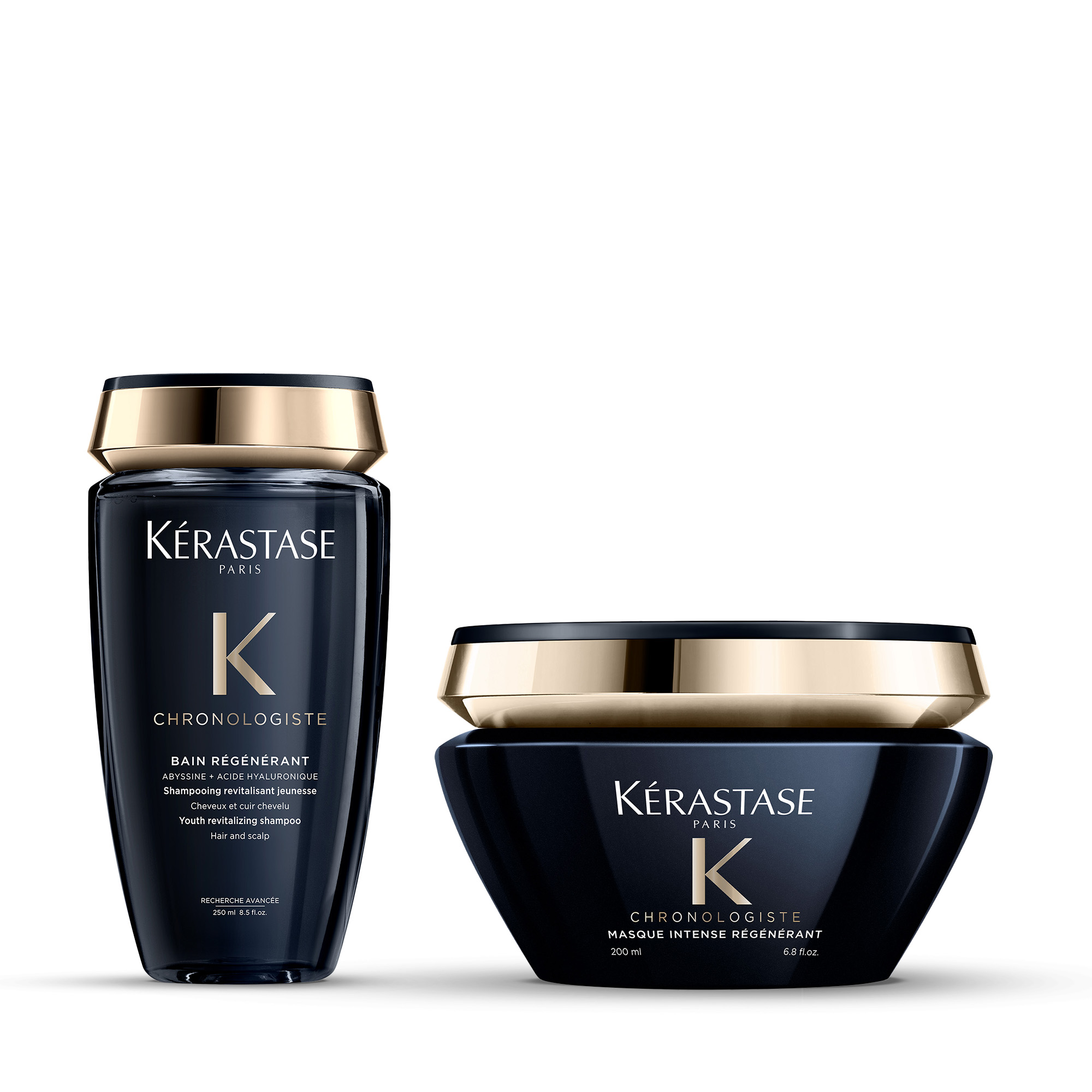 Chronologiste Bain Régénérant + Masque Intense Régénérant – zestaw
