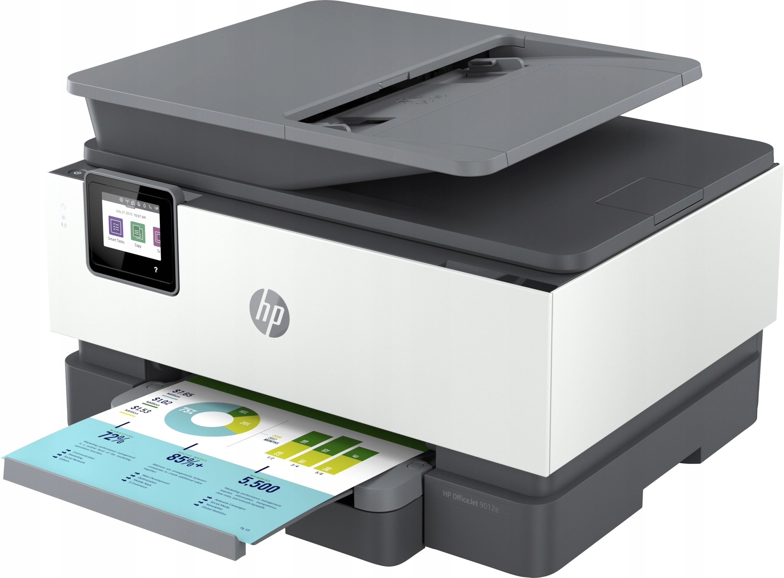 Atramentová multifunkčná tlačiareň (farba) HP OfficeJet Pro 9012e Duplex