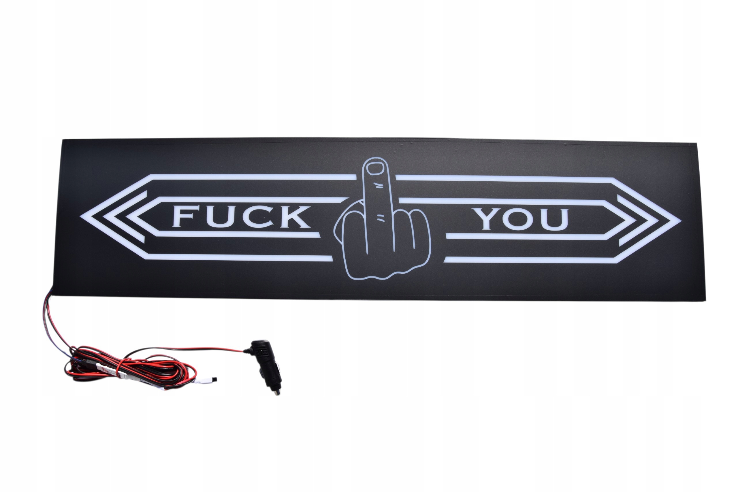 Led tabuľa Fuck You nad posteľ s podsvietením kabíny Rgb Tir Lkw