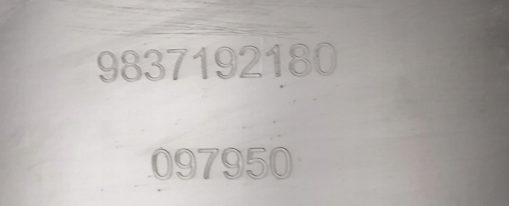 Diffuseur SPOILER Pare choc Arrière Arrière OPEL MOKKA B 2 II 9837192180