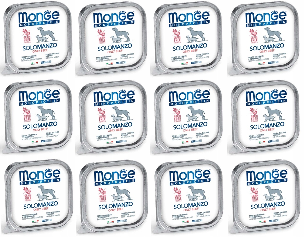 Levně Monge Dog Solo Hovězí maso 12 x 150 g