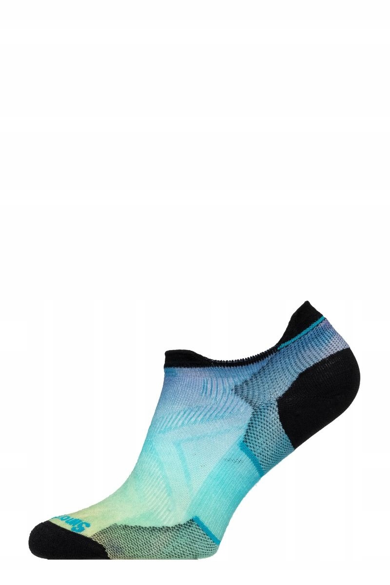 Smartwool Skarpety biegowe damskie Run Zero Cushion Ombre Print Low Ankle S