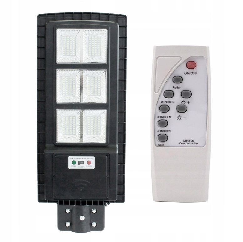 

Lampa Uliczna Led 150W Solarna Latarnia z Pilotem