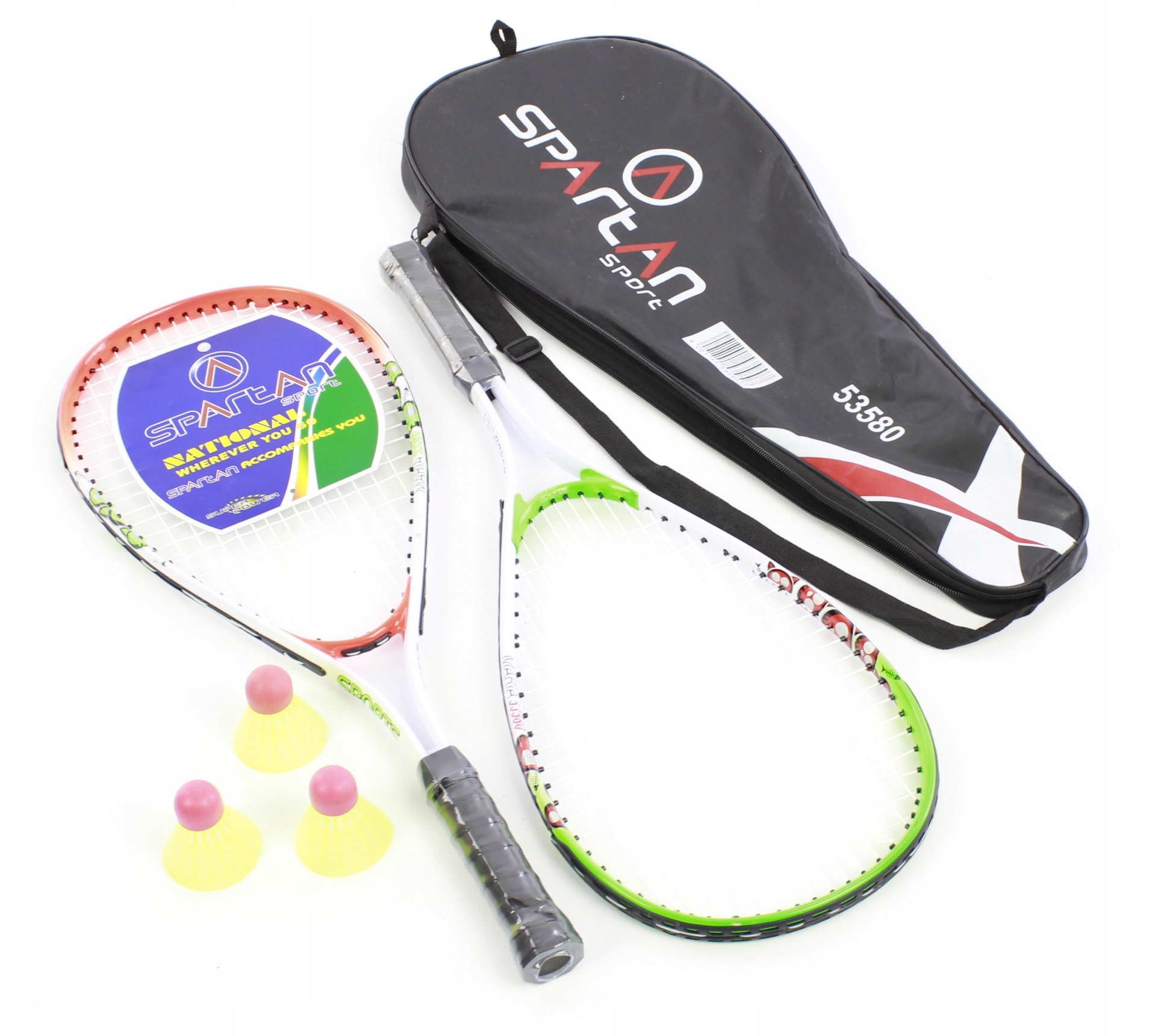 Speedminton Set 53580 Spartan barva černo/žlutá