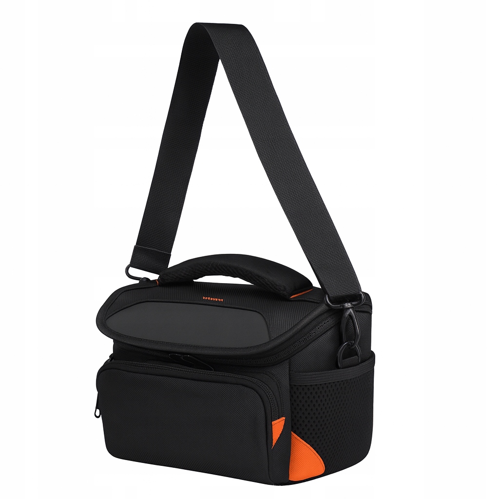 Fotobrašna XL 9L černá pevná ochranná na rameno pro fotoaparát a objektiv