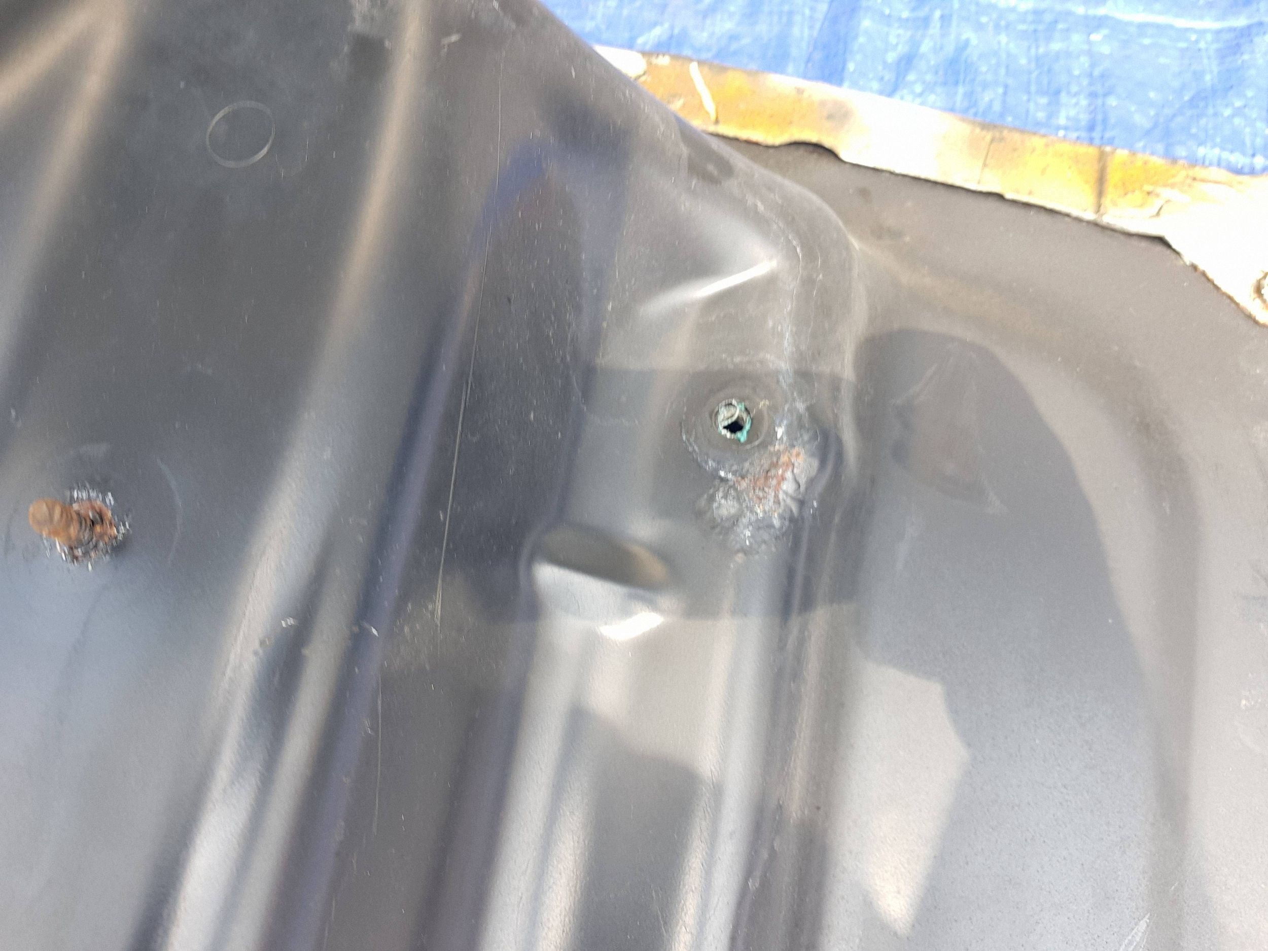 floor boot sump rear part Mercedes C W205 kombi