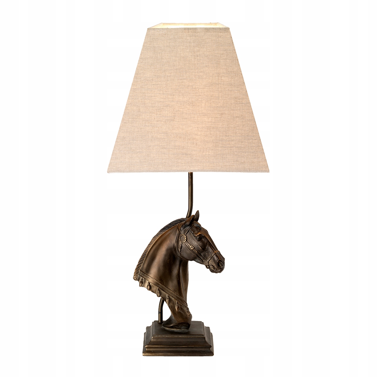 Stolová lampa zo živice Eclipse E27 40W Kone bronz Designer's Lightbox