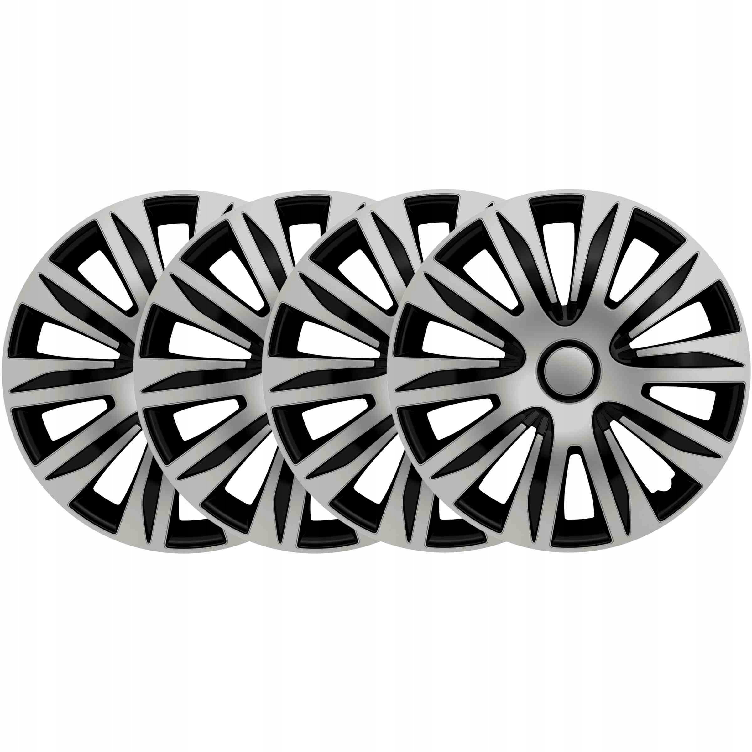 4x Kołpaki 15 do Peugeot Renault Citroen Ford Volvo Fiat Alfa Romeo Dacia Producent Titanium+