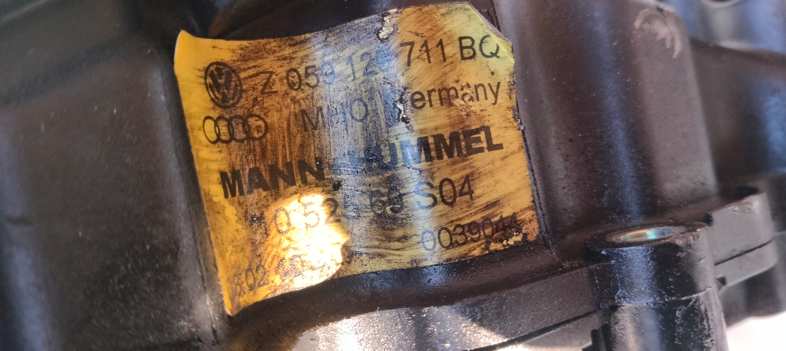 коллектор Впускный левый Audi Q7 и 4L 059129711BQ