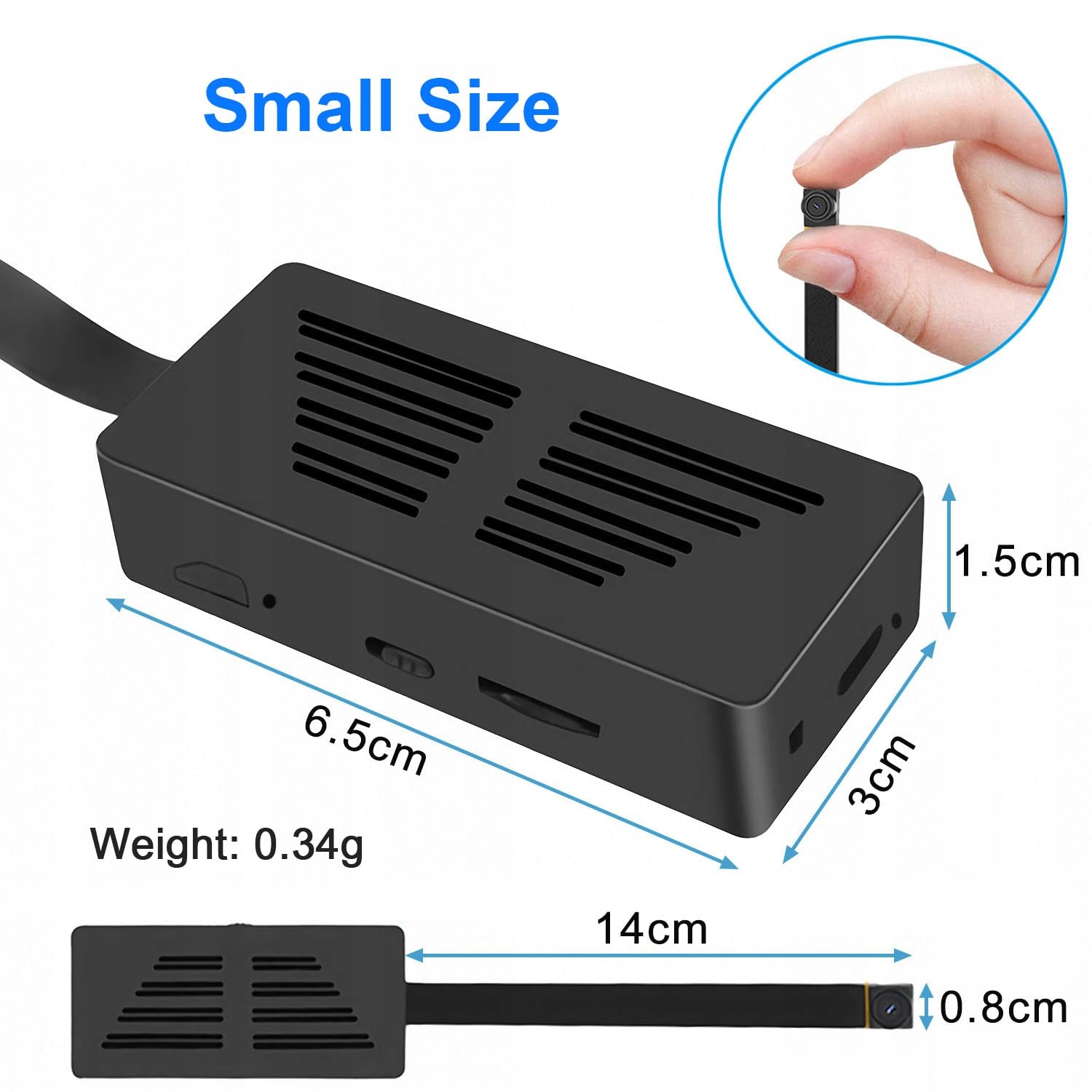 DIPREVO Mini Kamera HD 1080P z Detekcją Ruchu — miniatura 6