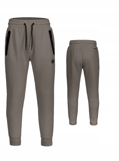 Pitbull West Coast Pánské Tepláky Dogwood Hnědé Taupe XL