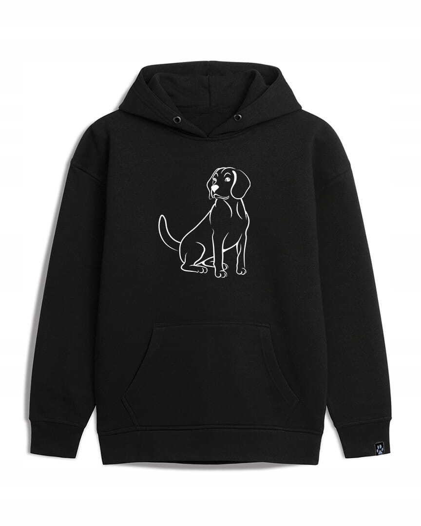 Mikina s plemenem psa Beagle unisex je ideálním dárek pro psíka