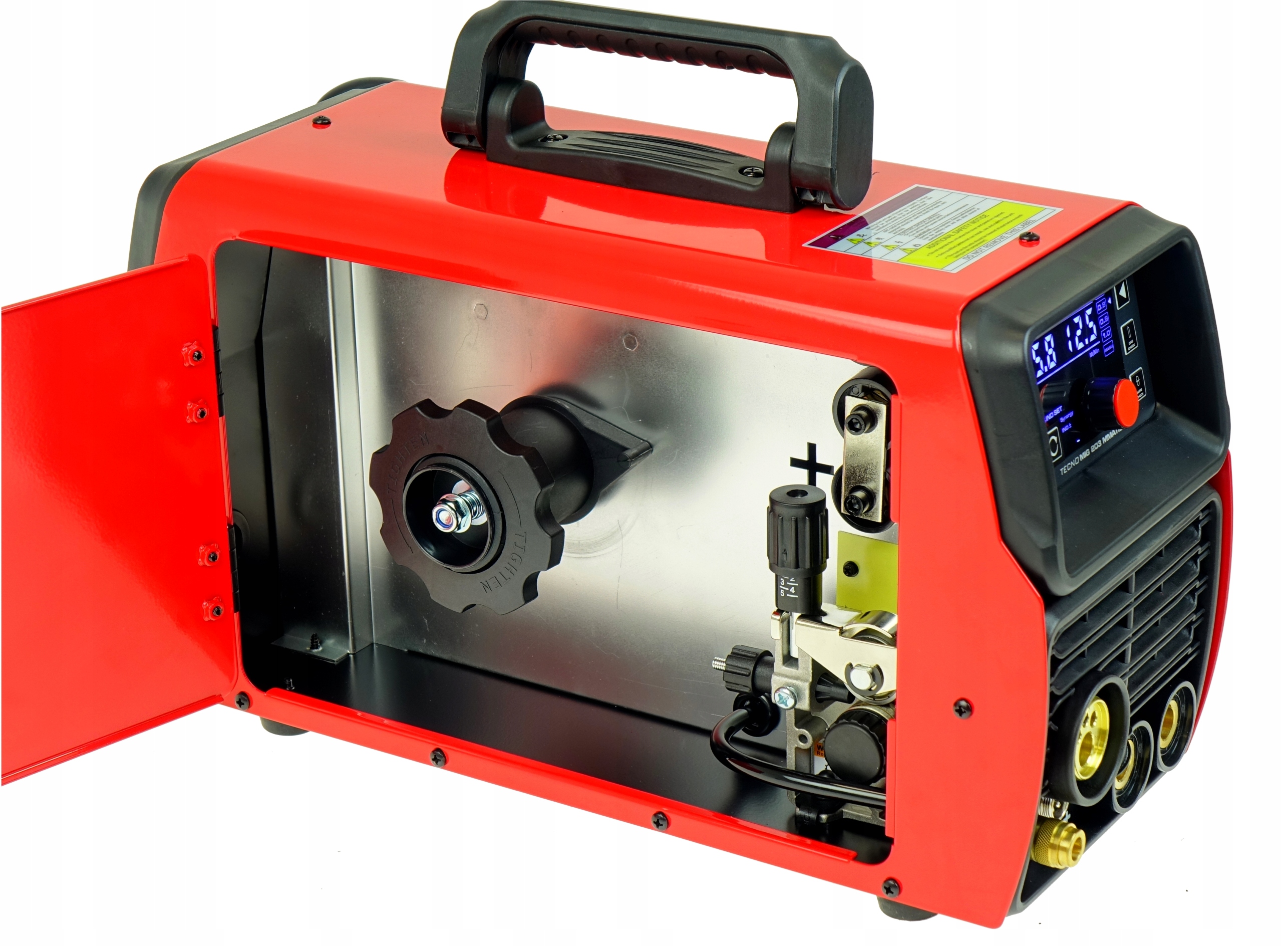 SPAWARKA INWERTOROWA MIGOMAT P&Oacute;ŁAUTOMAT IDEAL TECNOMIG 203 LED SYNERGIA TIG Długość 440 mm