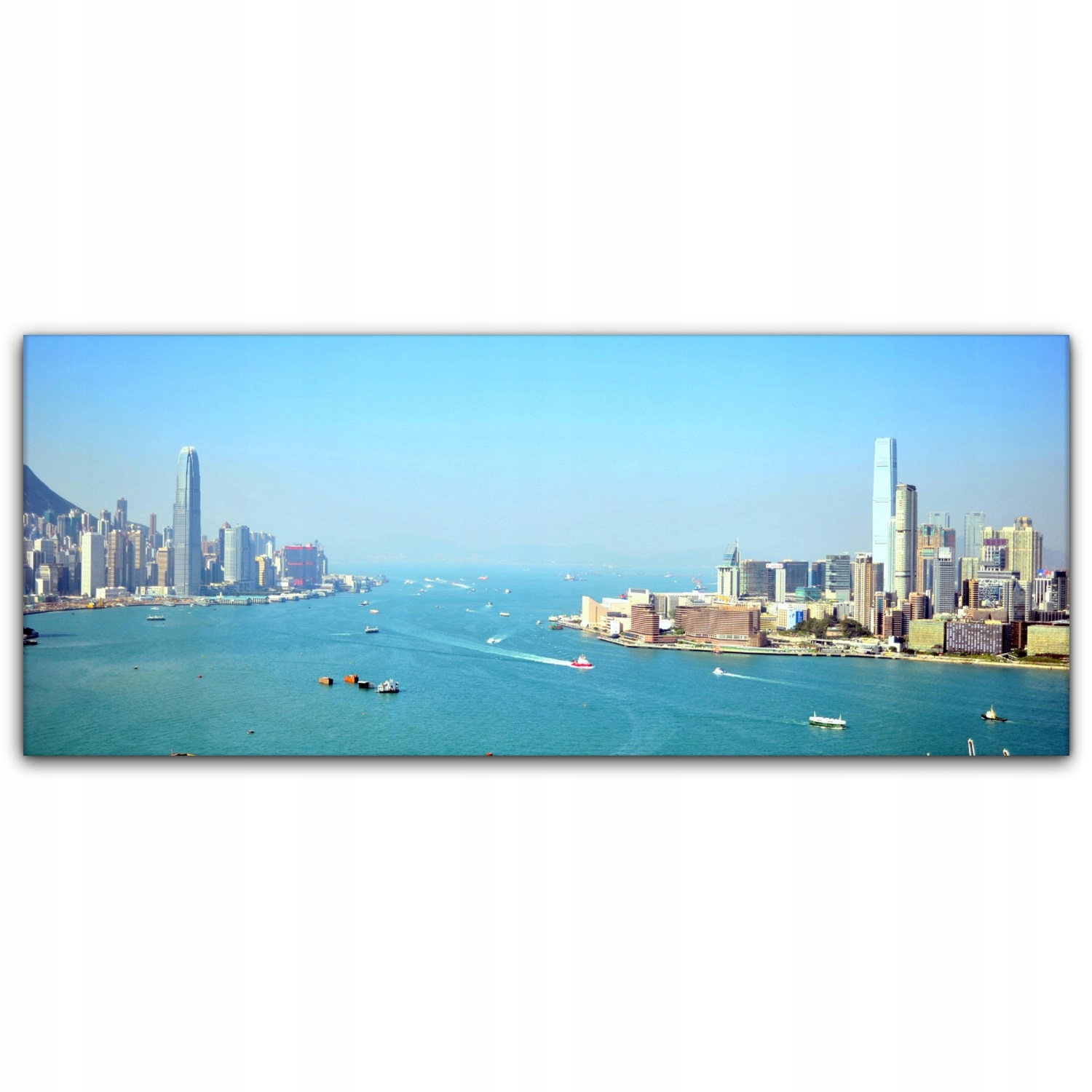 

Obraz na płótnie na ścianę 125x50 Hong Kong Miasto