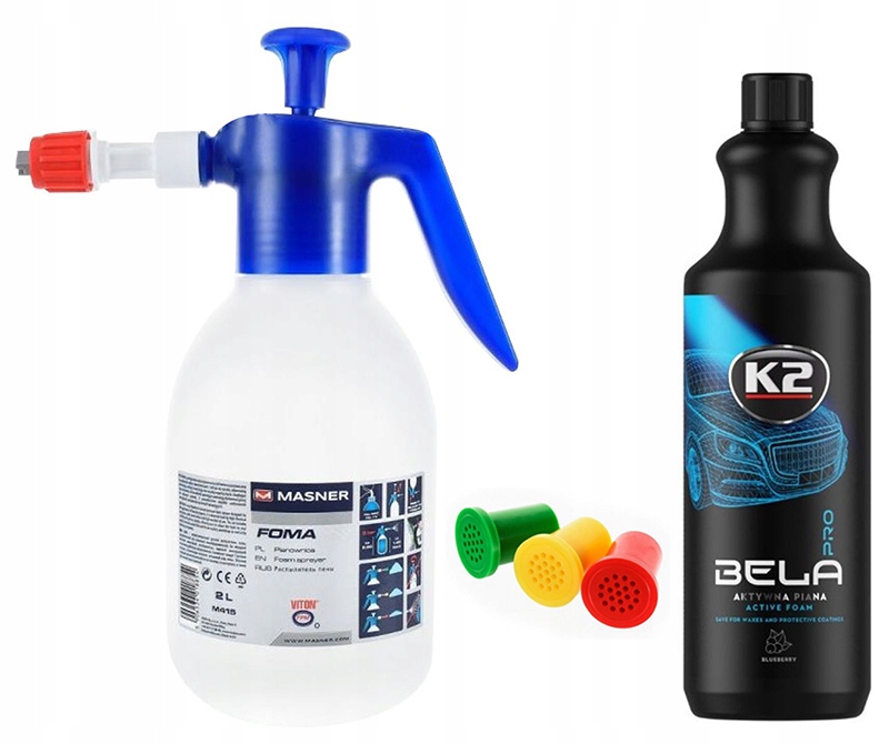 Foma Ręczna Pianownica Piana Bela Pro Blueberry