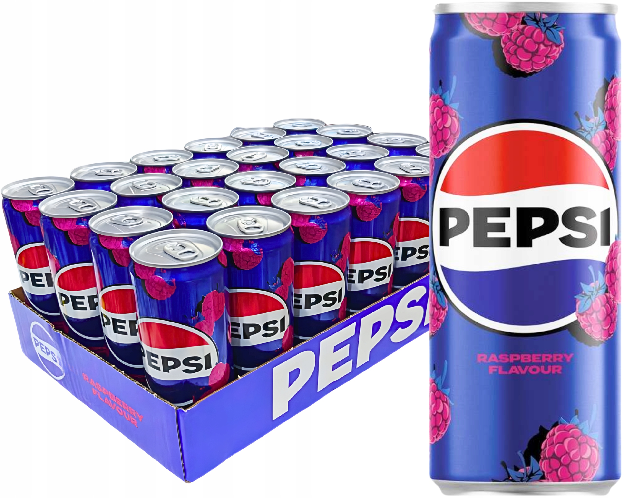 Pepsi Zero Sugar Raspberry 24×330ml