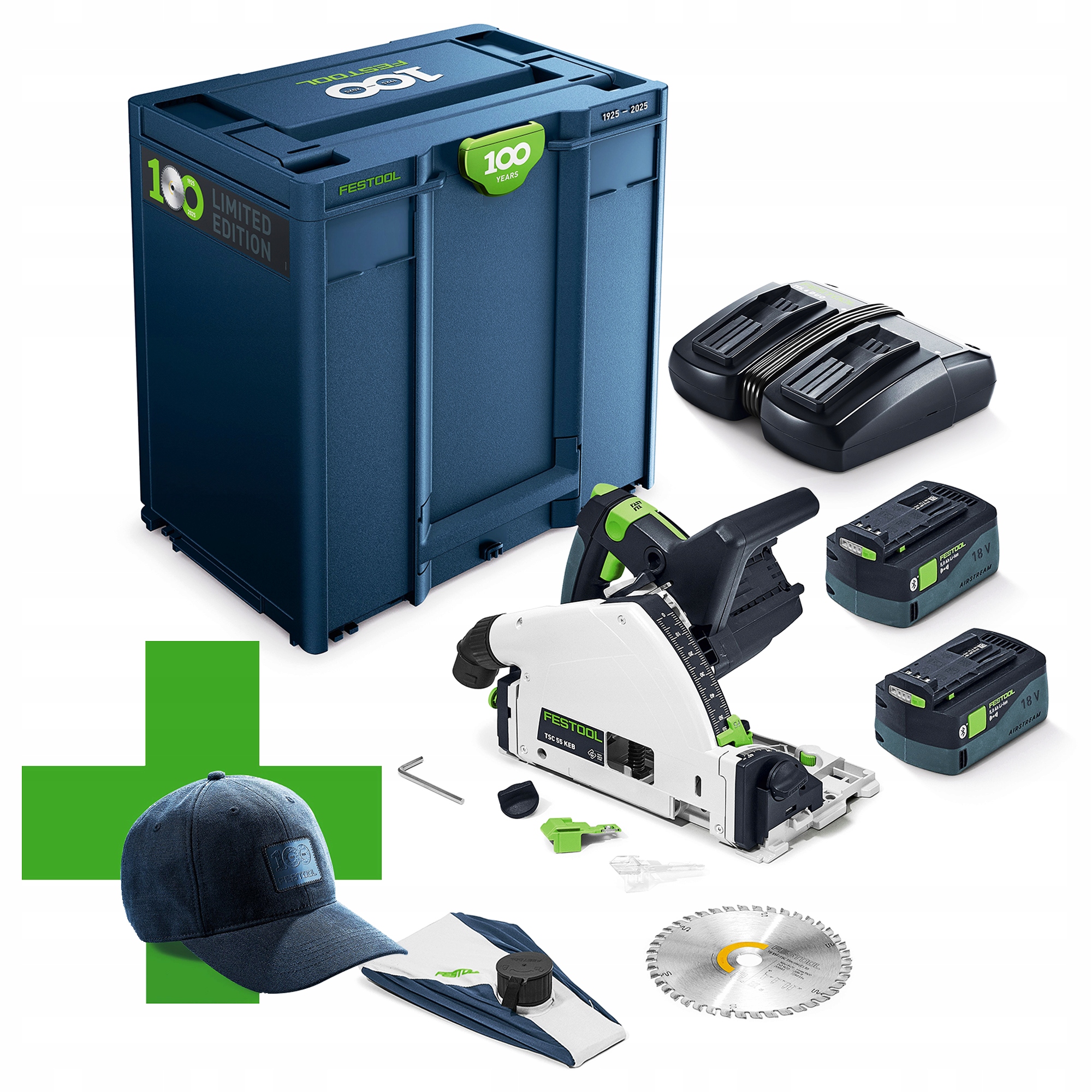 Zahloubení Tsc 55 KEBI-Plus/XL Festool Pila Limitovaná Edice 100Y