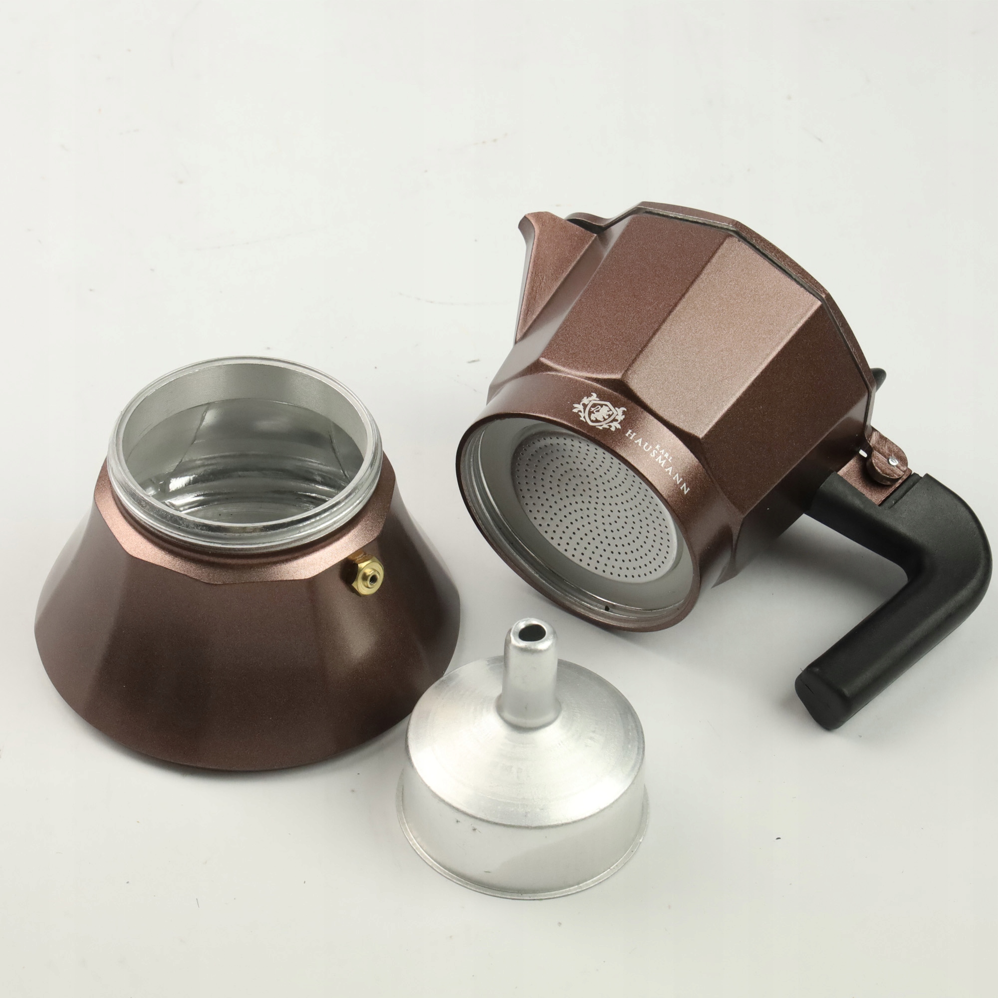 KAWIARKA ALUMINIOWA ZAPARZACZ DO KAWY KAFIETERKA WŁOSKA MOKA NA 9 KAWY