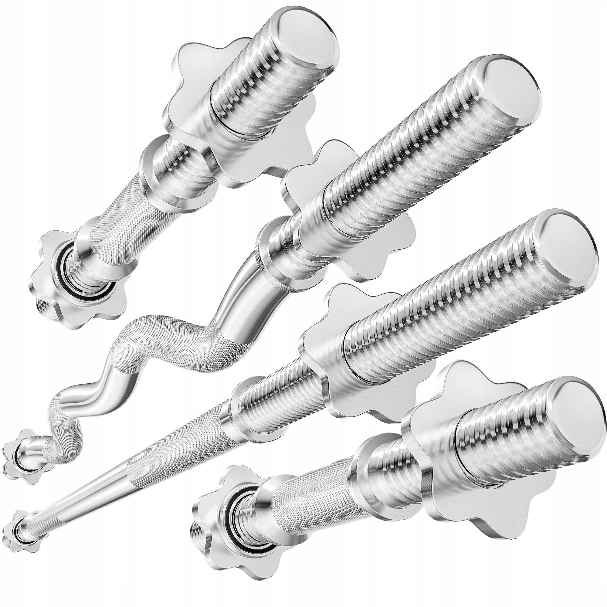 Sada tyčí 167cm 120cm jemně ohýbaná 30mm 2x40cm