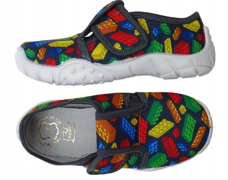 

Kapcie dziecięce Klocki wkładka skóra Raweks B2 29