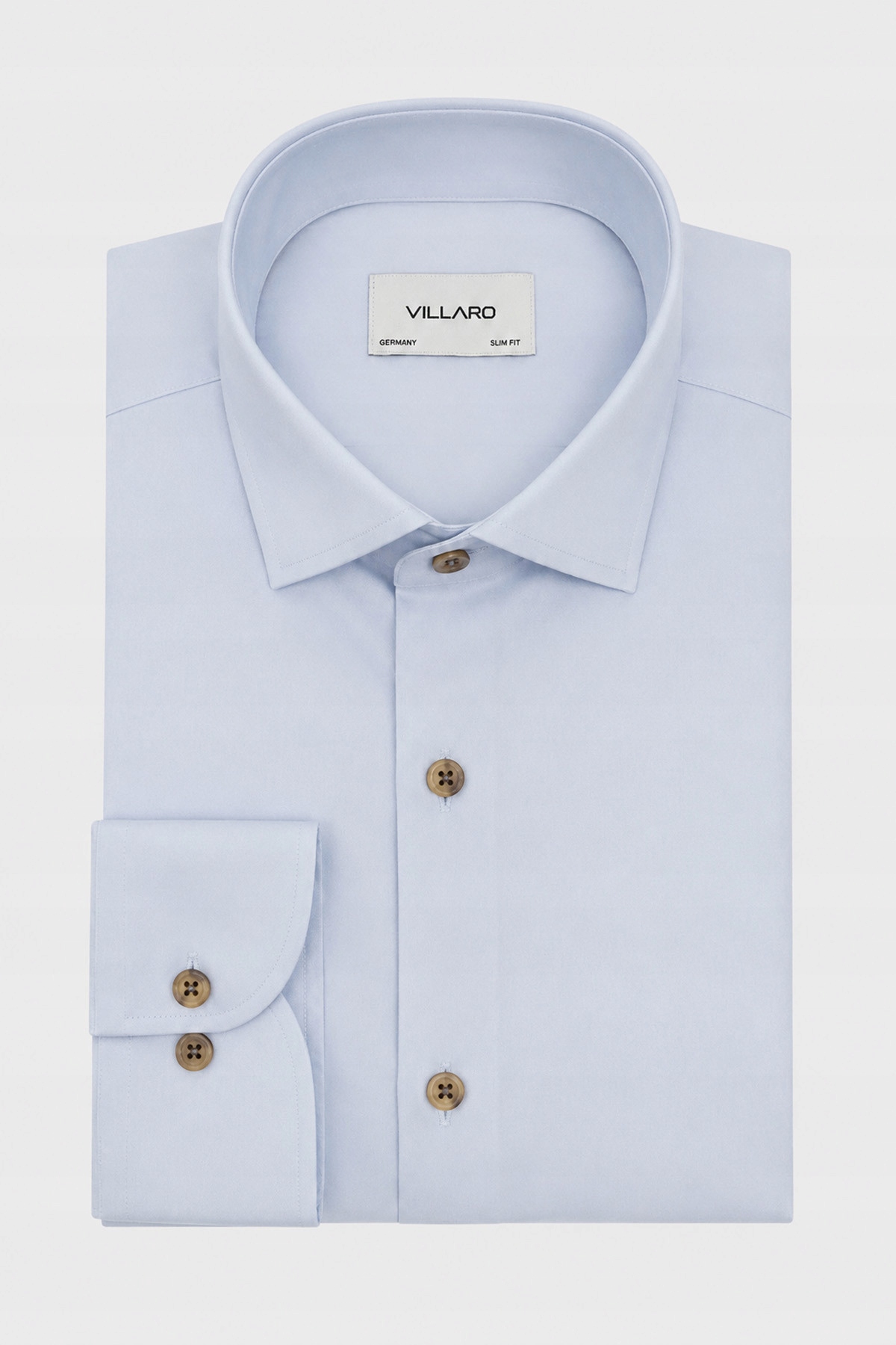 Modrá pánská košile do obleku 46-188/194 Slim Fit Villaro