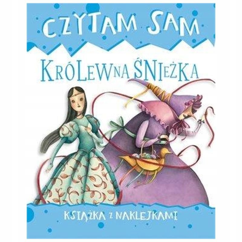Czytam sam. Królewna Śnieżka. Książka z naklejkami Roberta Zilio