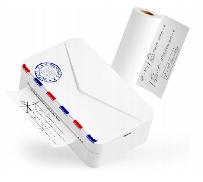 Phomemo M03AS mini drukarka termiczna samoprzylepnych etykiet naklejek 80mm